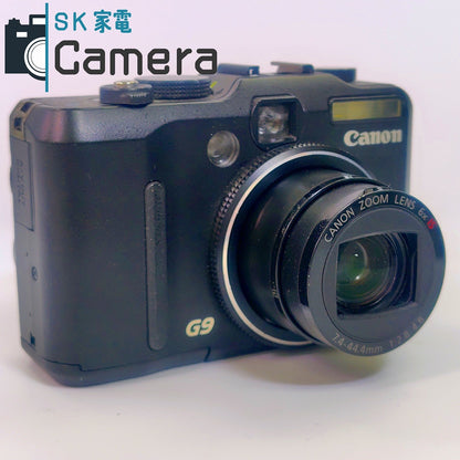 【中古】 Canon PowerShot G9 キャノン パワーショット 電池 充電器 SD4GB 付
