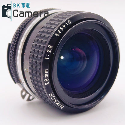 【中古】 Nikon NIKKOR 28ｍｍ F2.8 Ai ニコン 良