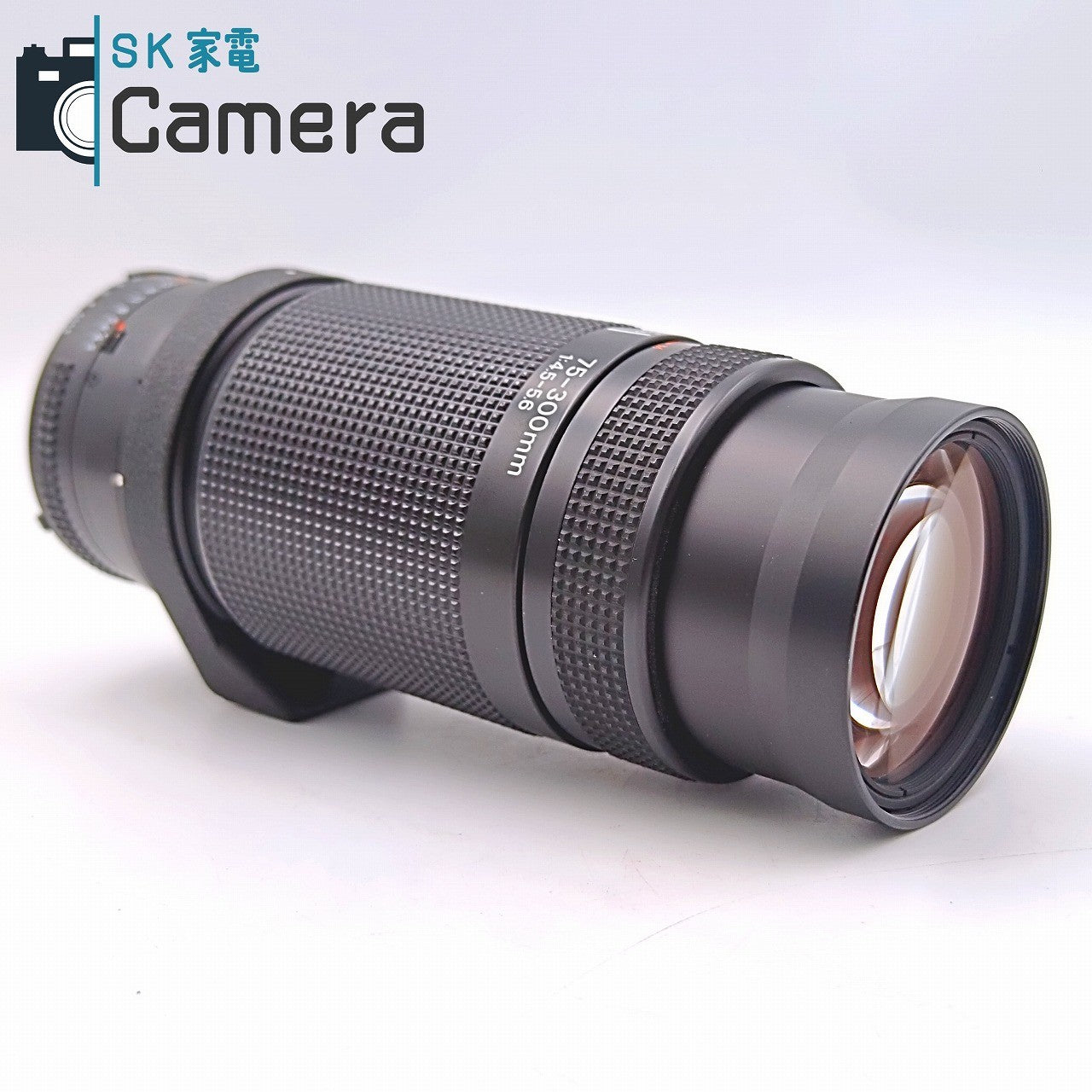 【中古】 Nikon AF NIKKOR 75-300ｍｍ F4.5-5.6 ニコン キャップ付