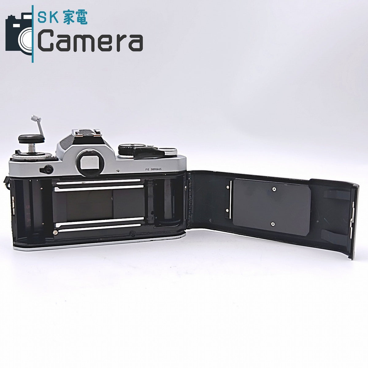 【中古】 Nikon FE シルバー シャッター 露出 動作 ニコン ボディキャップ付
