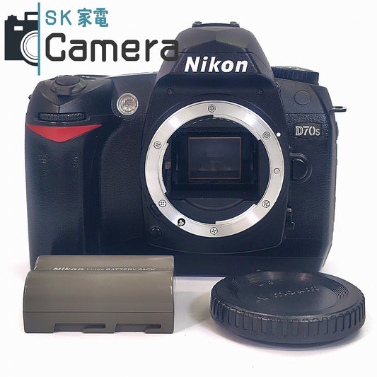 Nikon D70s ニコン デジタル一眼レフ 電池付 美品
