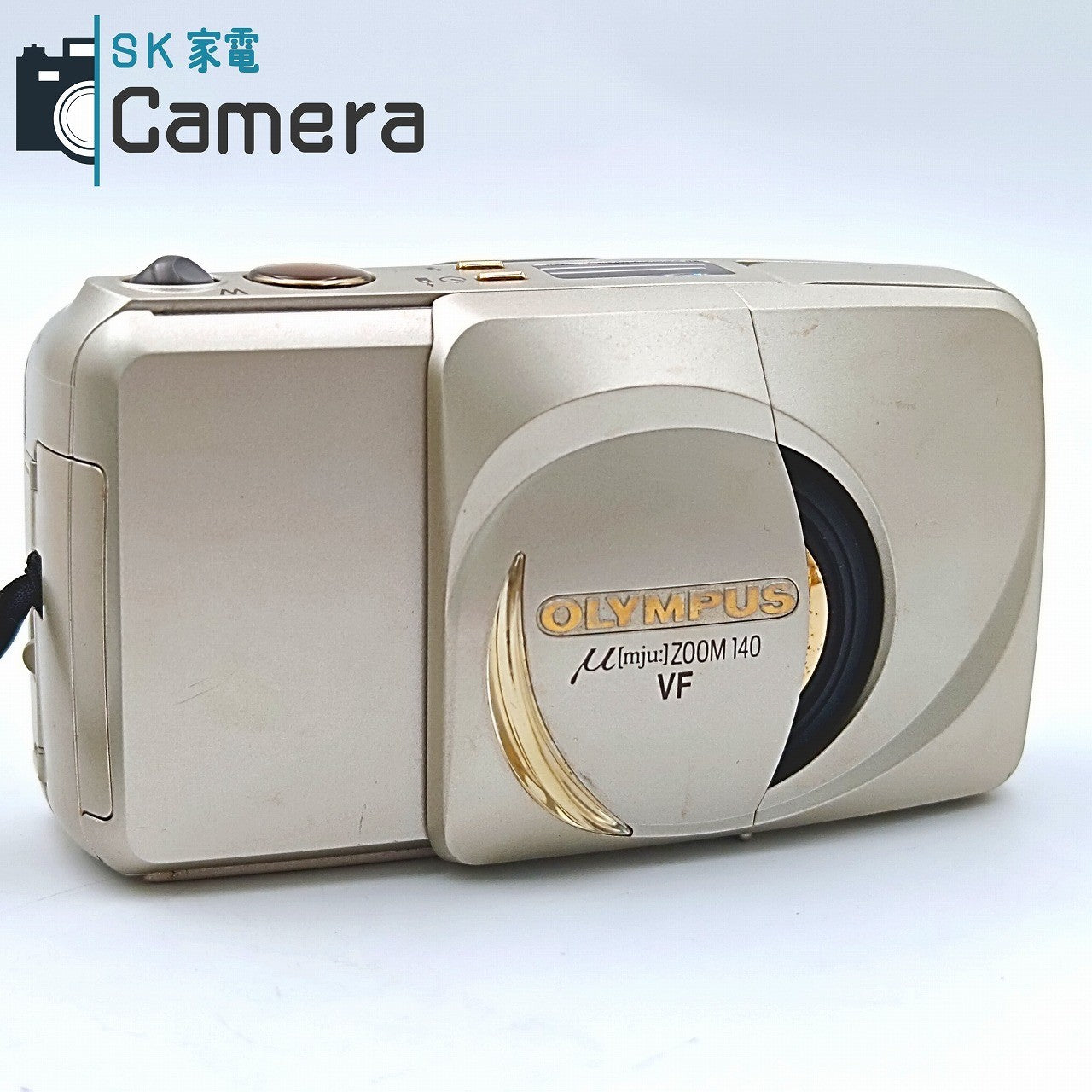 【中古】 OLYMPUS μ [mju:] ZOOM 140 VF 38-140ｍｍ オリンパス ミュー テスト用フィルムにて確認済 コンパクトフィルムカメラ