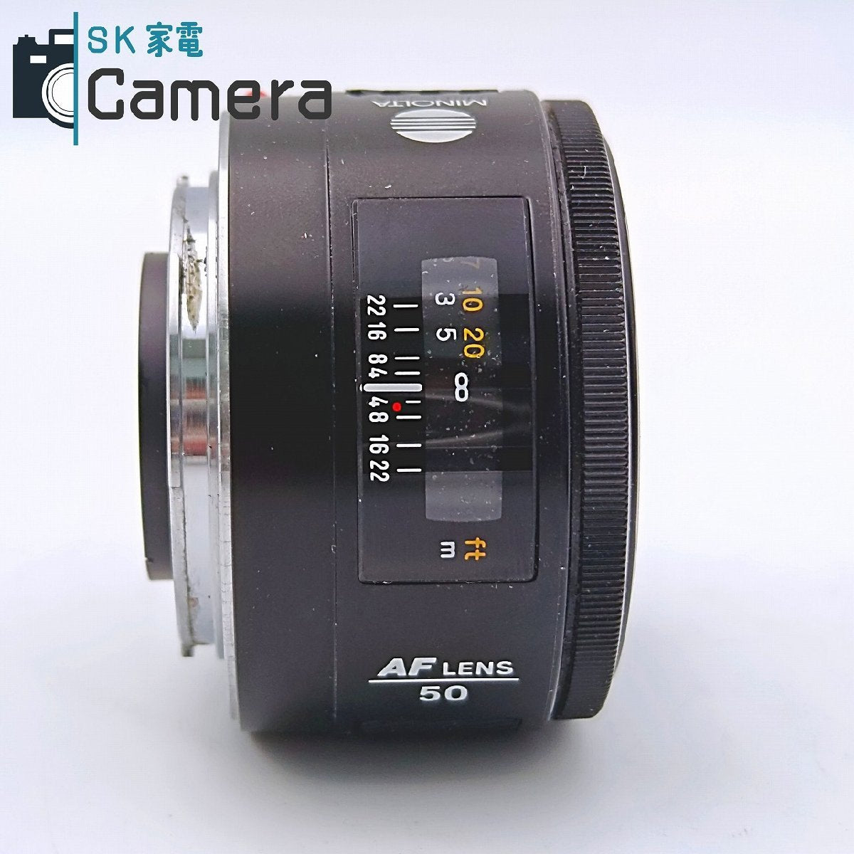 MINOLTA AF 50ｍｍ F1.4 キャップ付き ミノルタ Aマウント 美品