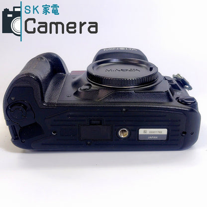 【中古】 MINOLTA α-9 ボディ テスト用フィルムにて確認済 美品 ミノルタ ベタつき無