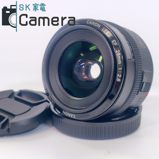 Canon EF 28ｍｍ F2.8 キャノン キャップ付 美品