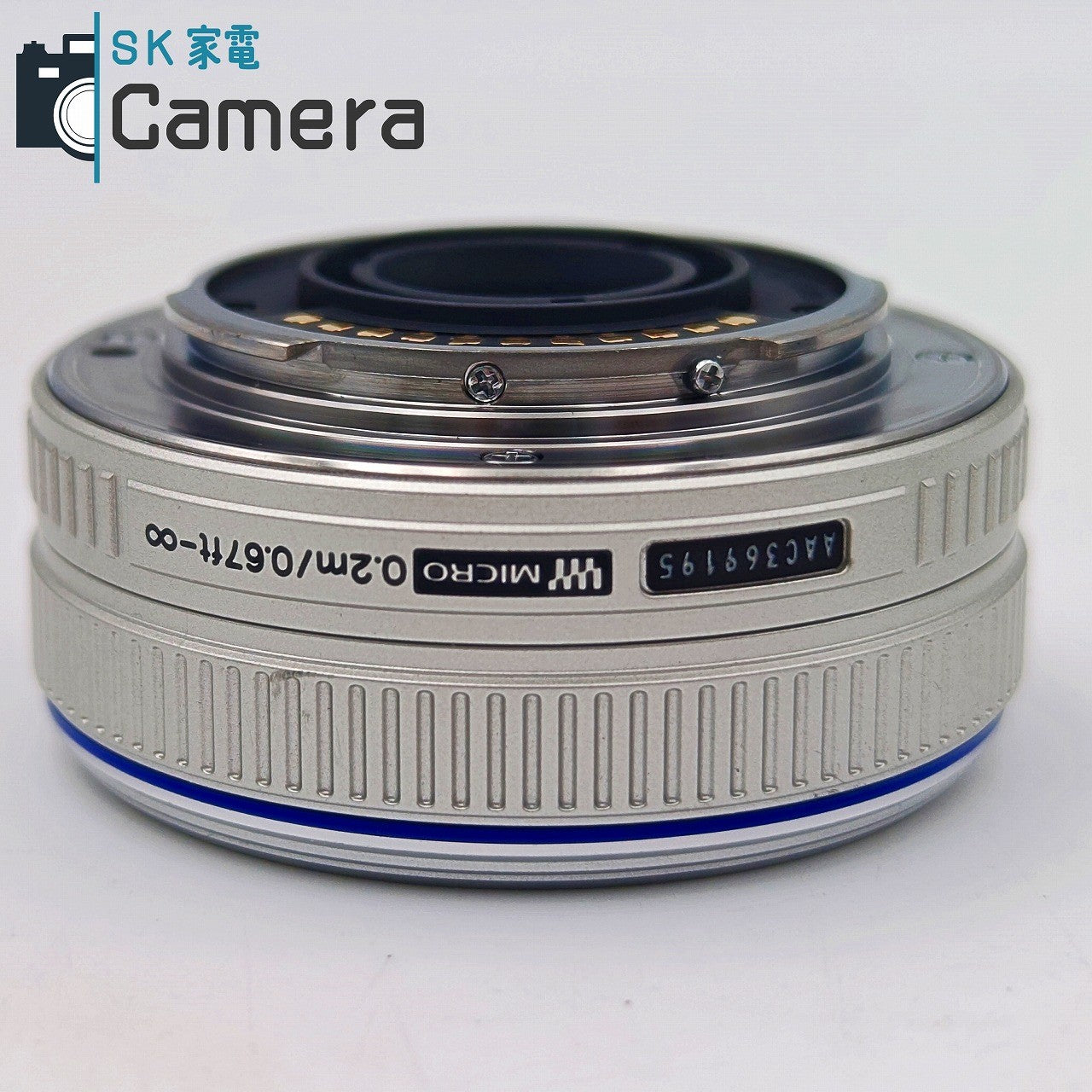 【中古】 OLYMPUS M.ZUIKO DIGITAL 17ｍｍ F2.8 オリンパス マイクロフォーサーズ キャップ付 美品