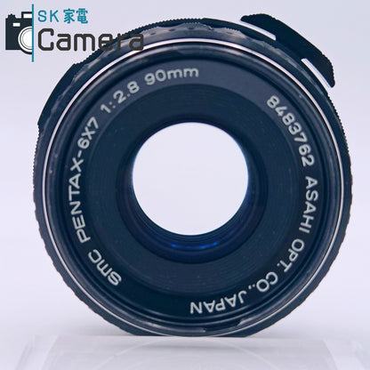 【中古】 PENTAX SMC PENTAX-6ｘ7 90ｍｍ F2.8 2026年4月清掃 ペンタックス