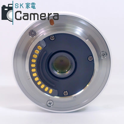 【中古】 Nikon 1NIKKOR 10ｍｍ F2.8 ホワイト 美品 ニコン ミラーレス