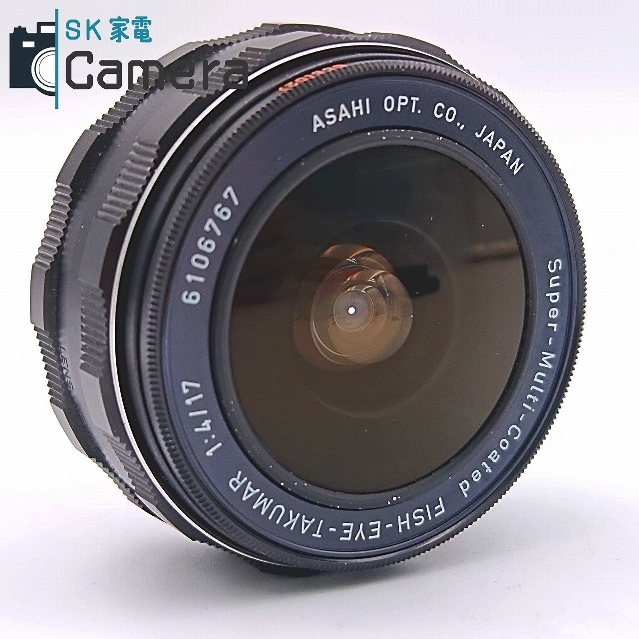 【中古】 PENTAX Super-Multi-Coated FISH-EYE-TAKUMAR 17ｍｍ F4 2026年7月清掃済 フィッシュアイ ペンタックス タクマ― M42