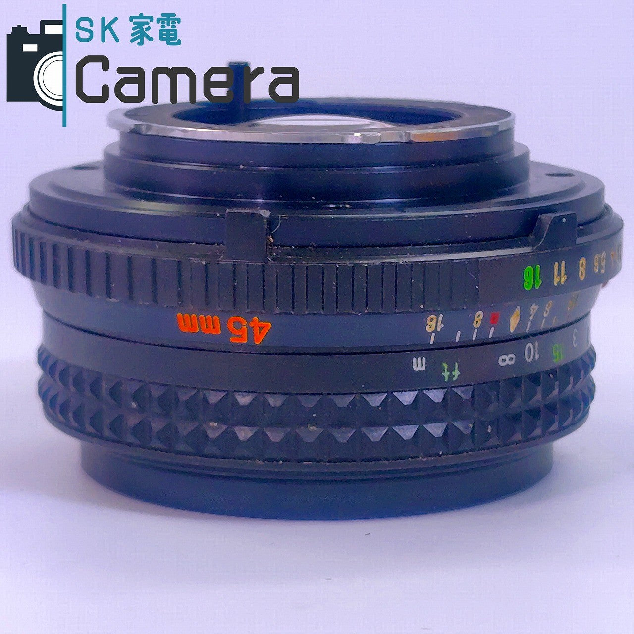 【中古】 MINOLTA MD ROKKOR 45ｍｍ F2 ミノルタ 2025年11月清掃済み ミノルタ