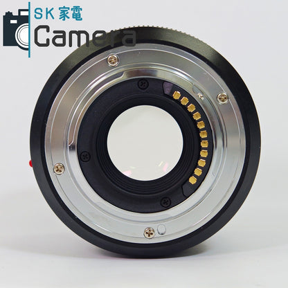 【中古】 LEICA DG SUMMILUX 25ｍｍ F1.4 ASPH. Panasonic H-X05 LUMIX マイクロフォーサーズ 美品 ライカ ルミックス パナソニック