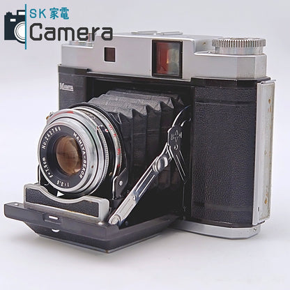 MAMIYA-6 AUTOMATIC MODEL2 SEKOR 7.5cm F3.5 蛇腹カメラ マミヤ オートマット2 元箱付 シリアル一致