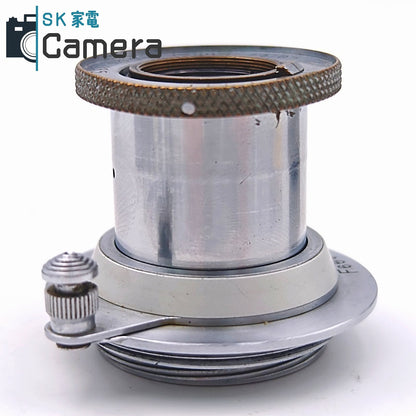 【中古】 Leitz Elmar 5cm F3.5 L39 ライツ エルマー Feet フィルター付 2026年9月レンズ内清掃済