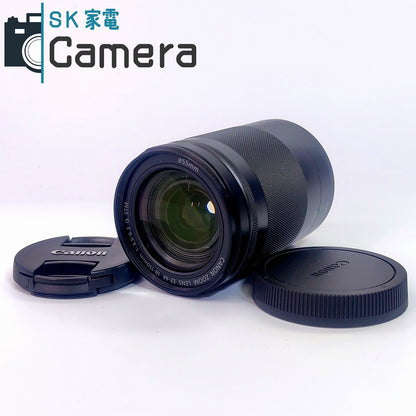 【中古】 Canon EF-M 18-150ｍｍ F3.5-6.3 IS STM キャノン キャップ 付 良品