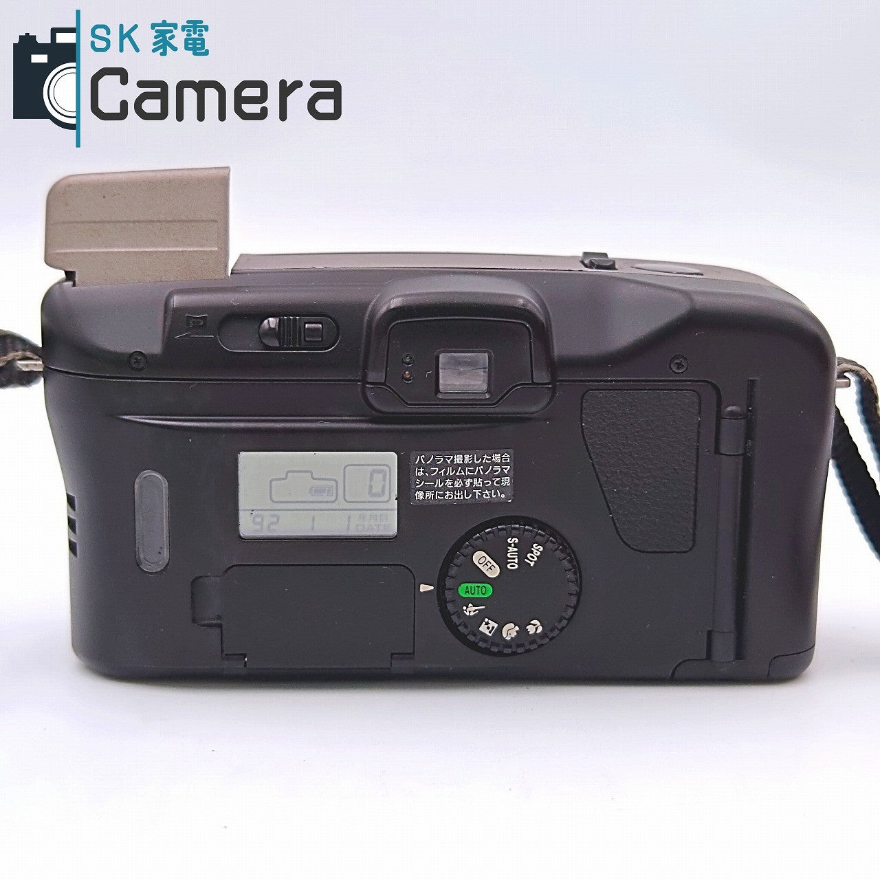 【中古】 Canon Autoboy SII PANORAMA AiAF テスト用フィルムにて確認済み キャノン オートボーイ コンパクトフィルムカメラ 箱付