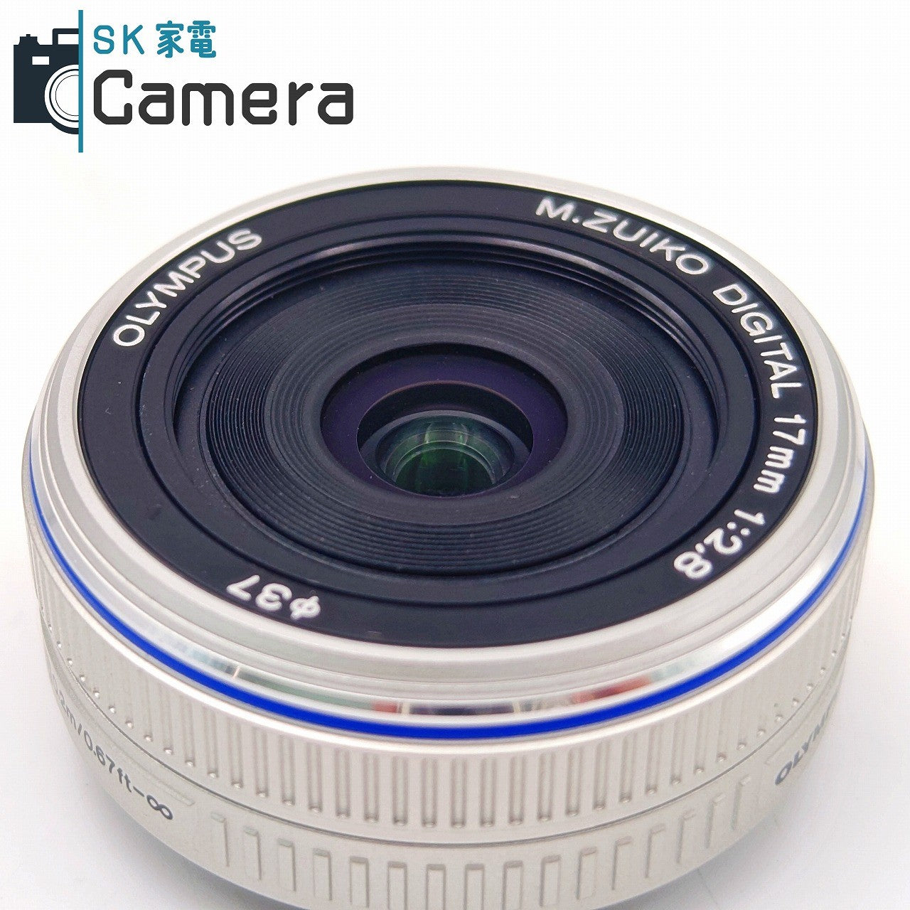 【中古】 OLYMPUS M.ZUIKO DIGITAL 17ｍｍ F2.8 オリンパス マイクロフォーサーズ キャップ付 美品