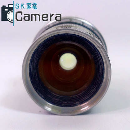 【中古】 ZUNOW-ELMO Cine 6.5ｍｍ F1.1 ズノー シネレンズ Dマウント