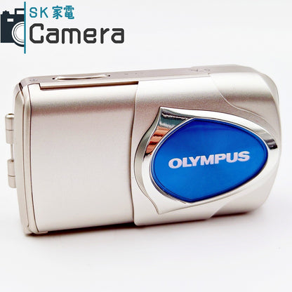 【中古】 OLYMPUS μ-15 DIGITAL オリンパス コンパクトデジタルカメラ 充電器付