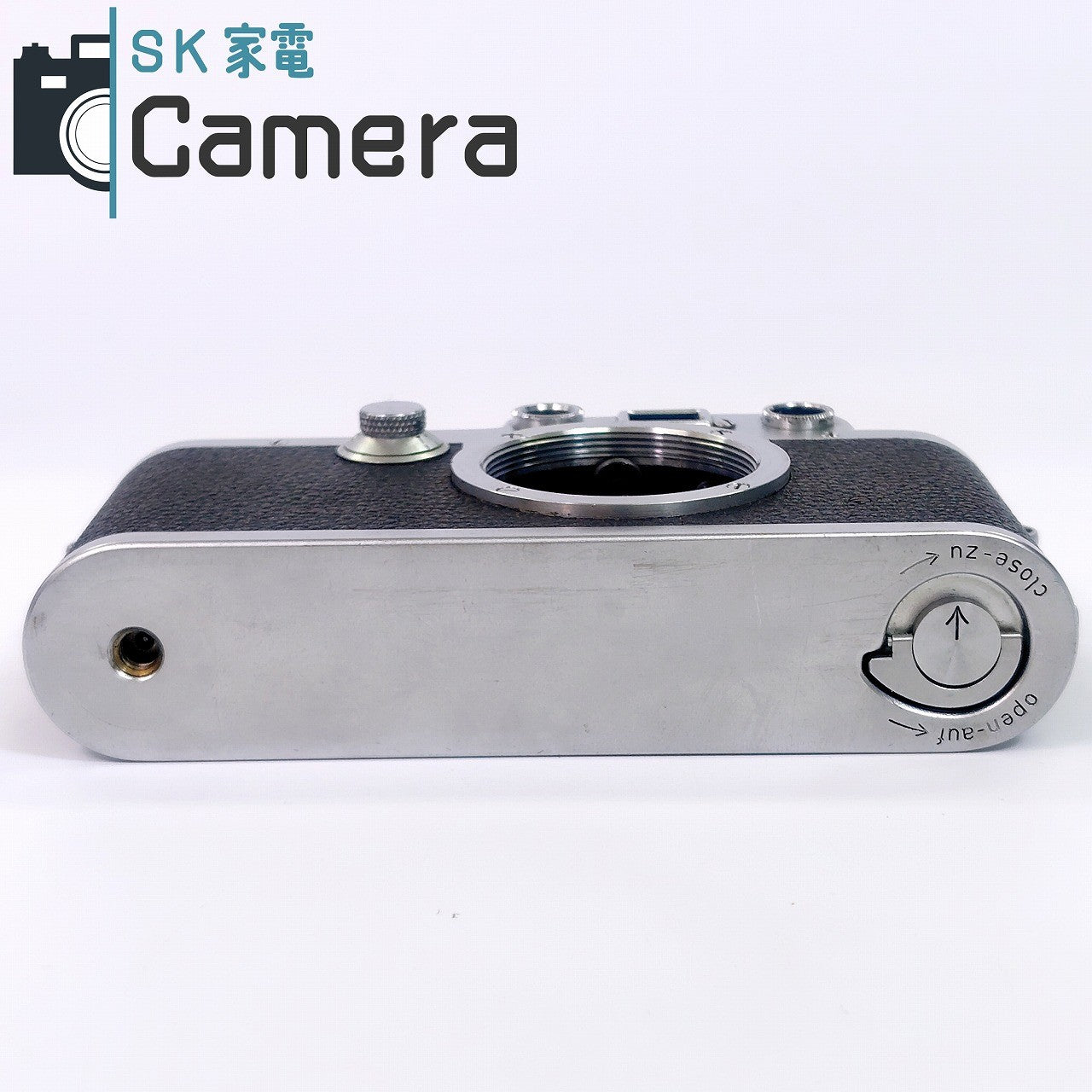 【中古】 Leica IIIF 平爪 レンジファインダー 2025年10月修理済 30日保証 ライカ Ⅲ F