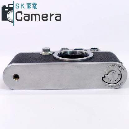 【中古】 Leica IIIF 平爪 レンジファインダー 2025年10月修理済 30日保証 ライカ Ⅲ F