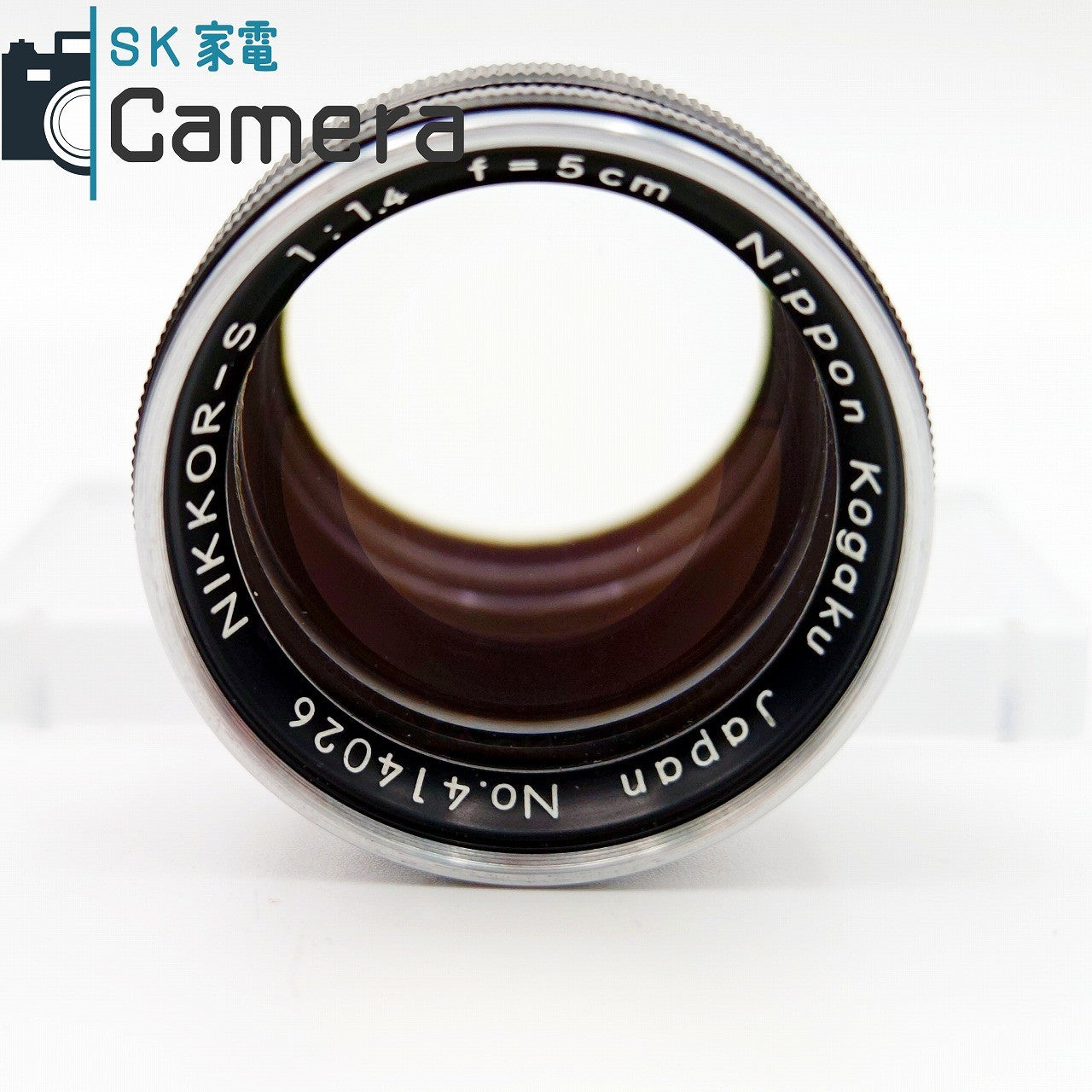 【中古】 NIKON SP NIKKOR-S 5cm F1.4 ニコン レンジファインダー 革ケース付