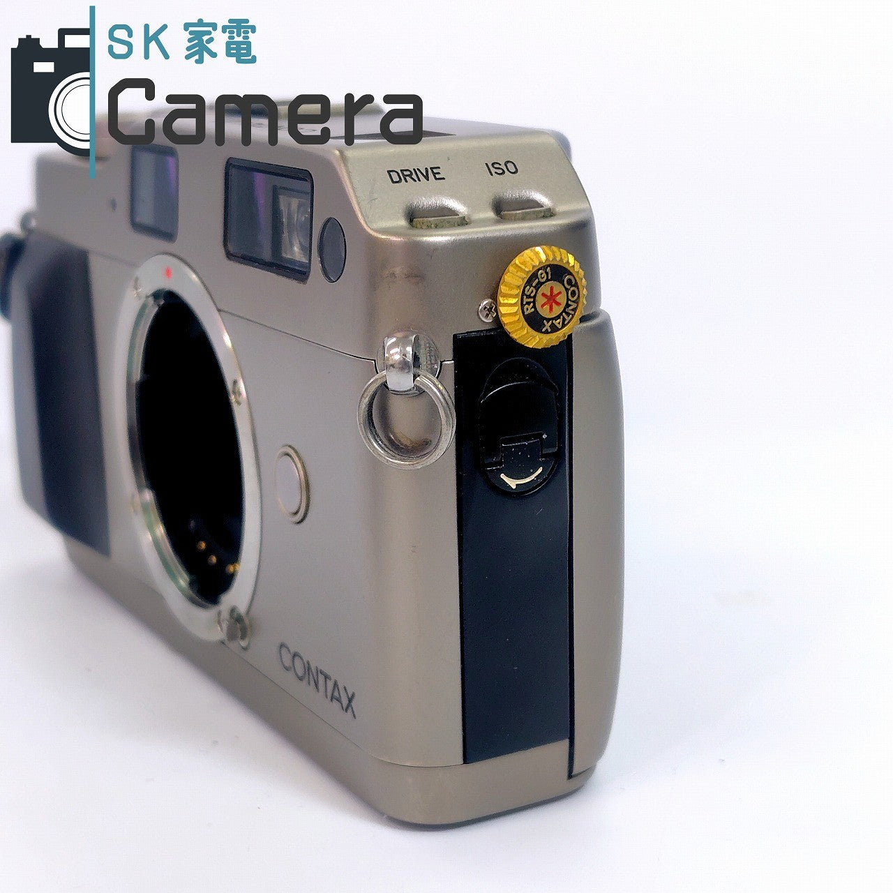 【中古】 CONTAX G1 ROM改造 シンクロターミナルキャップ RTS-G1 付 テスト用フィルムにて確認済 説明書 ストラップ 付 コンタックス