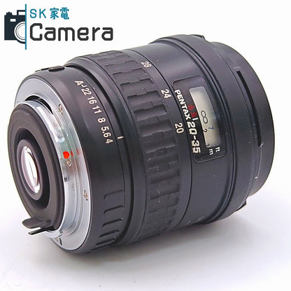 【中古】 PENTAX SMC PENTAX-FA 20-35ｍｍ F4 ペンタックス キャップ フィルター ソフトケース付