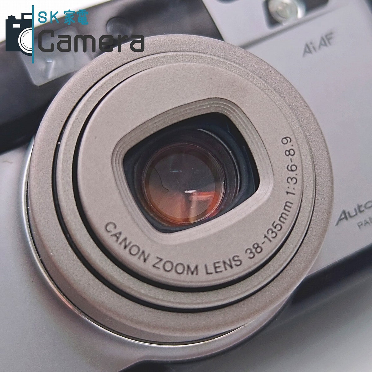 Canon Autoboy SII PANORAMA Ai-AF 38-135ｍｍ F3.6-8.9 キャノン オートボーイ ケース付 コンパクトフィルムカメラ