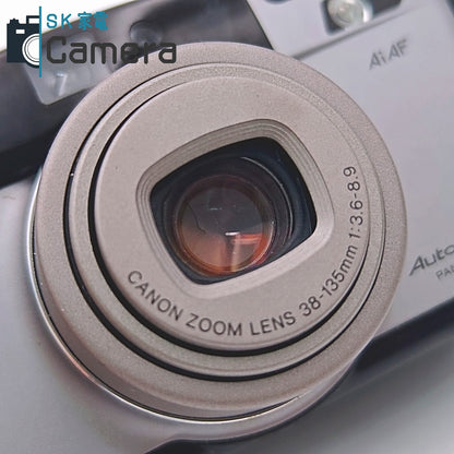 Canon Autoboy SII PANORAMA Ai-AF 38-135ｍｍ F3.6-8.9 キャノン オートボーイ ケース付 コンパクトフィルムカメラ