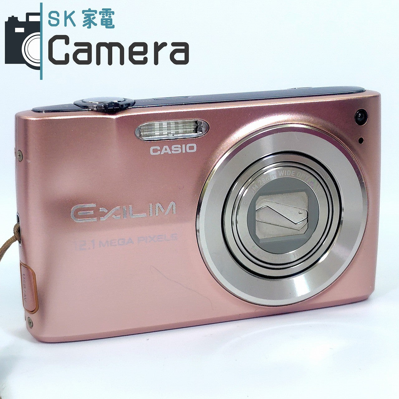 【中古】 CASIO EXILIM EX-Z400 CCD ピンク コンパクトデジタルカメラ 箱 説明書 充電器 電池 等付属 カシオ エクシリム