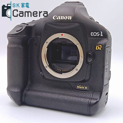 【中古】 Canon EOS-1 Ds Mark III キャノン MarkIII デジタル一眼レフ ショット数約3900回