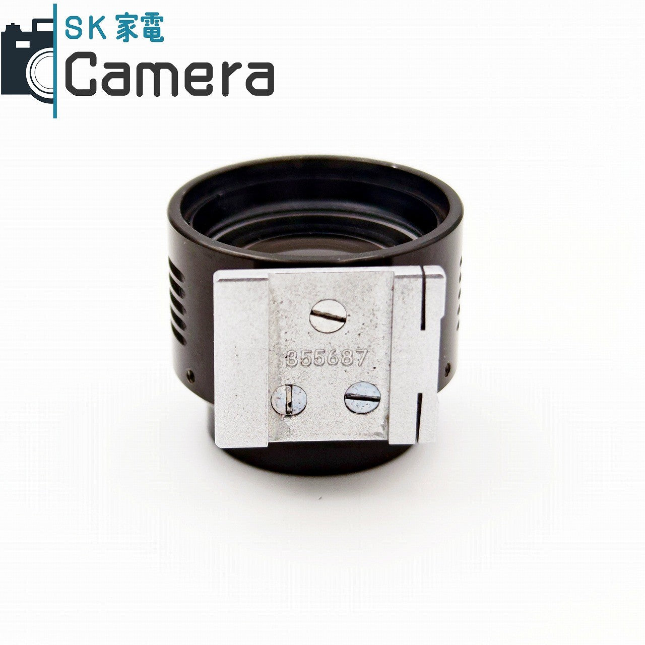 【中古】 NIKON NIPPON KOGAKU TOKYO 3.5cm FINDER BLACK 外付け ビューファインダー ブラック 革ケース付 NIKON ニコン