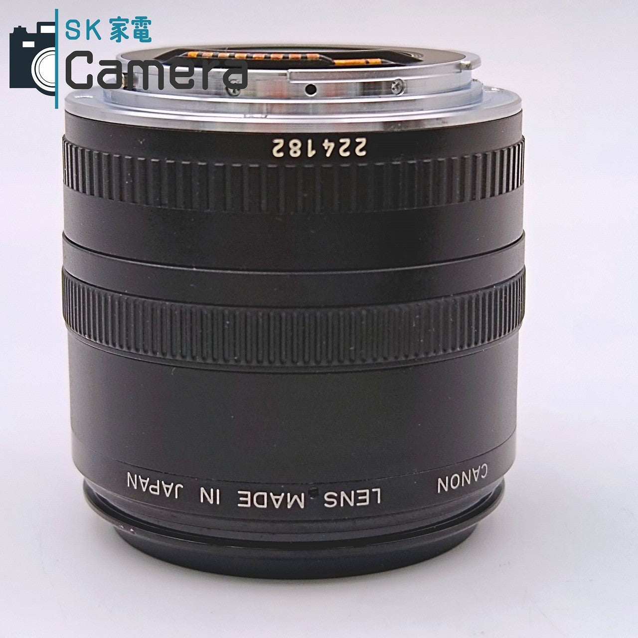 【中古】 Canon COMPACT-MACRO LENS EF 50ｍｍ F2.5 キャノン コンパクト マクロ キャップ付