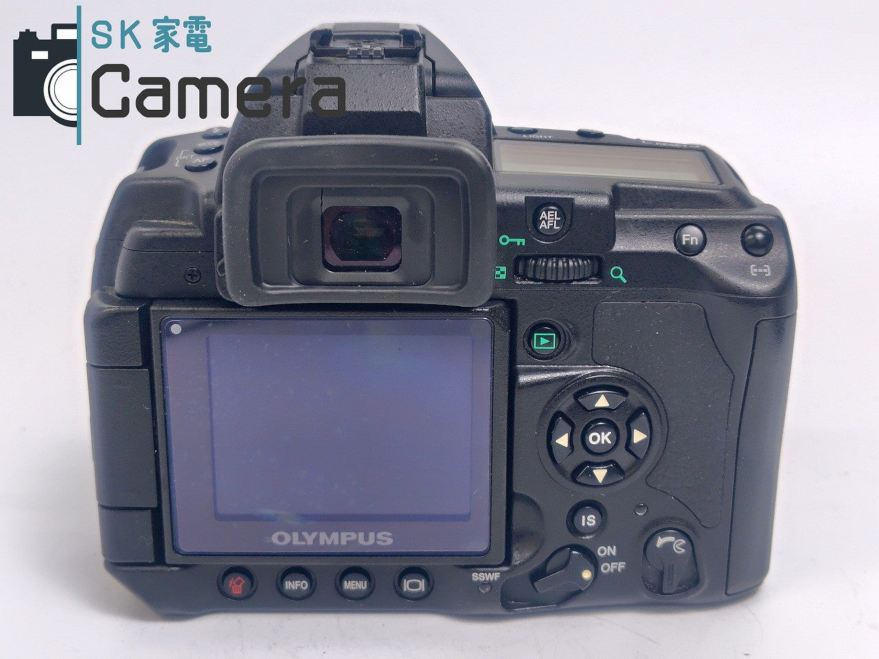 【中古】 OLYMPUS E-3 is ボディ 電池 充電器 ボディキャップ付 ショット数約7100回 オリンパス 良品