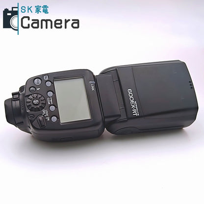 Canon SPEEDLITE 600EX-RT キャノン スピードライト ストロボ 美品 箱 説明書 付