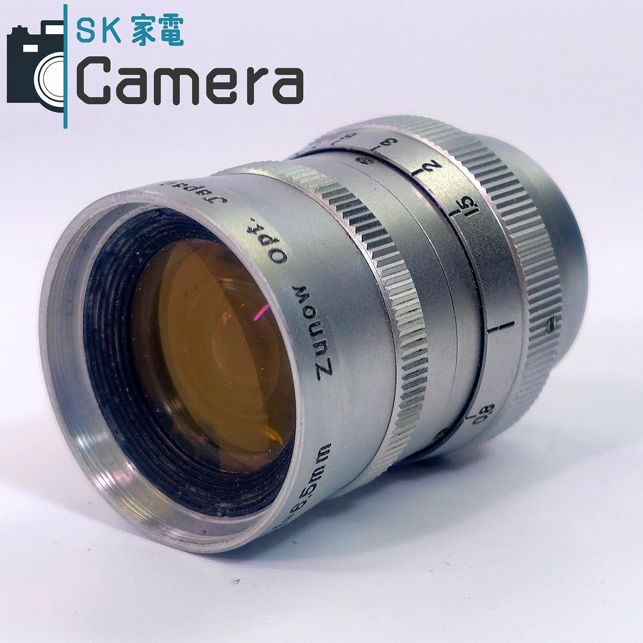 【中古】 ZUNOW-ELMO Cine 6.5ｍｍ F1.1 ズノー シネレンズ Dマウント