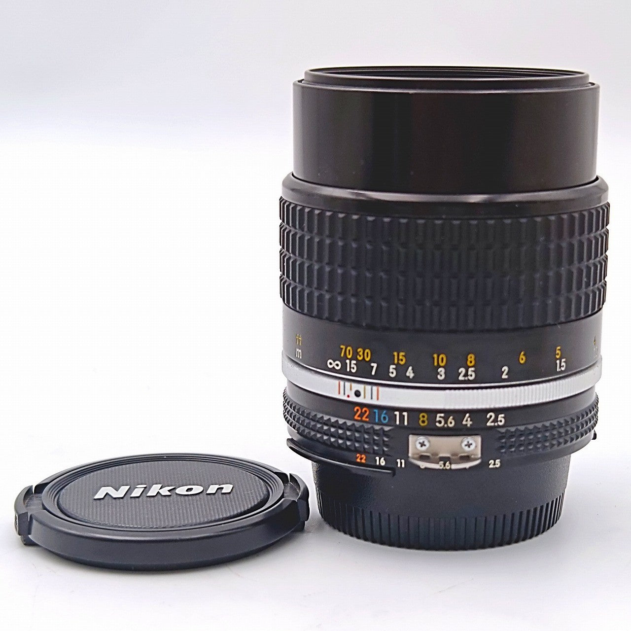 【中古】 Nikon NIKKOR 105ｍｍ F2.5 Ai-s SICコーティング ニコン キャップ付き