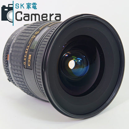 【中古】 Nikon AF NIKKOR 18-35ｍｍ F3.5-4.5 D ED ニコン キャップ フィルター付 美品