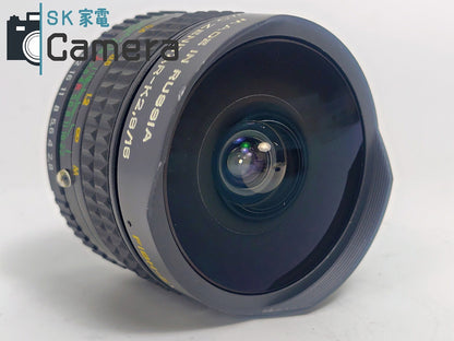 【希少】 ZENIT MC ZENITAR-K 16ｍｍ F2.8 ペンタックス Kマウント キャップ付 MADE IN RUSSIA ゼニット フィッシュアイ