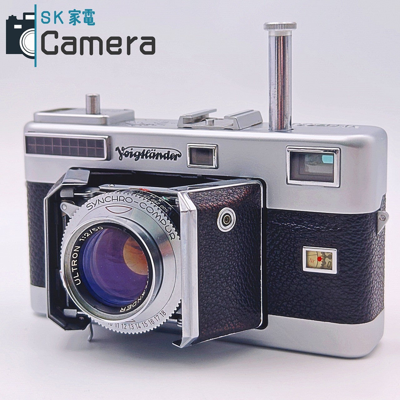 【中古】 Voigtlander VITESSA ULTRON 50ｍｍ F2 シャッター 露出 カウンター 動作 フォクトレンダー ビテッサ