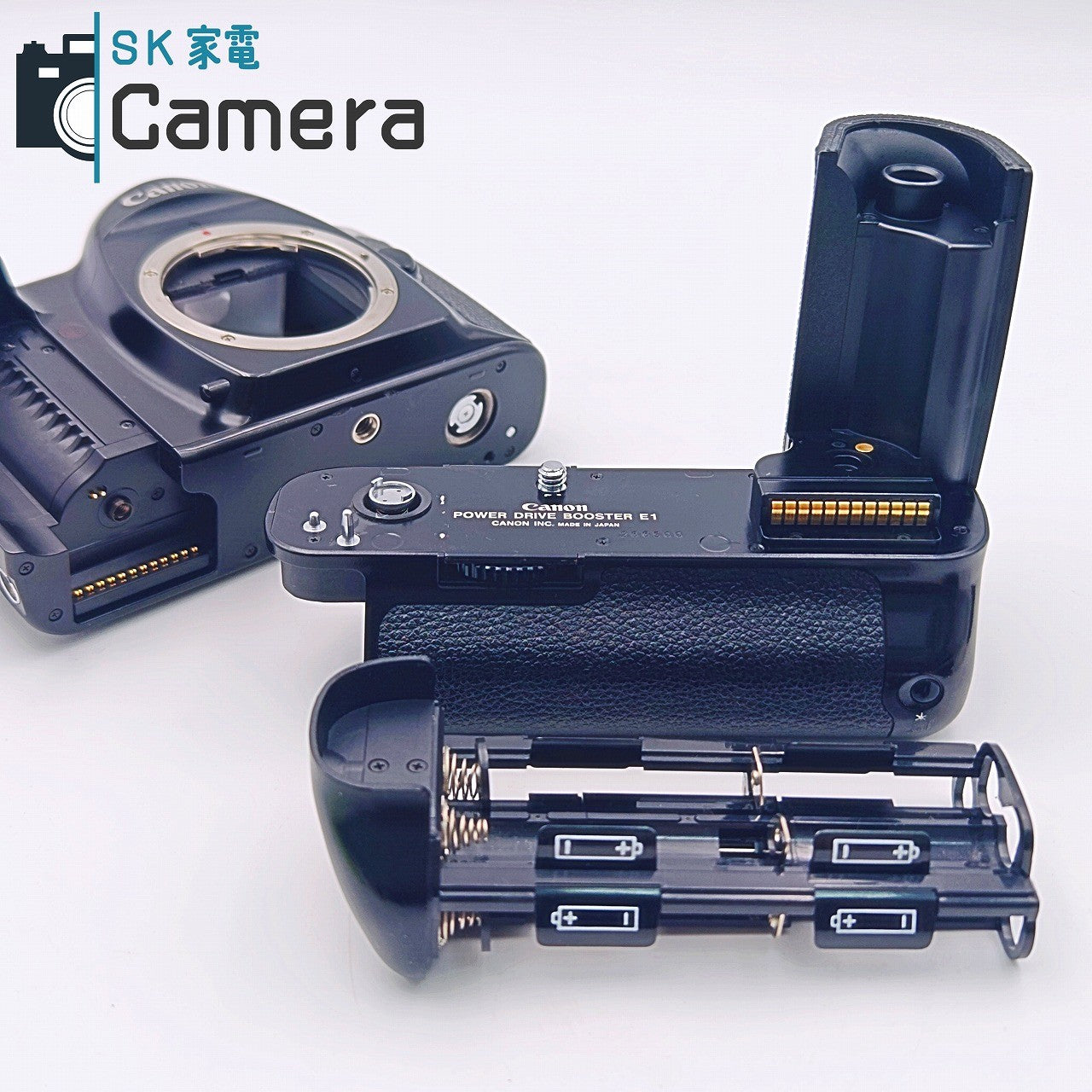 【中古】 Canon EOS-1N HS POWAER DRIVE BOOSTER E1 テスト用フィルムにて確認済 キャノン