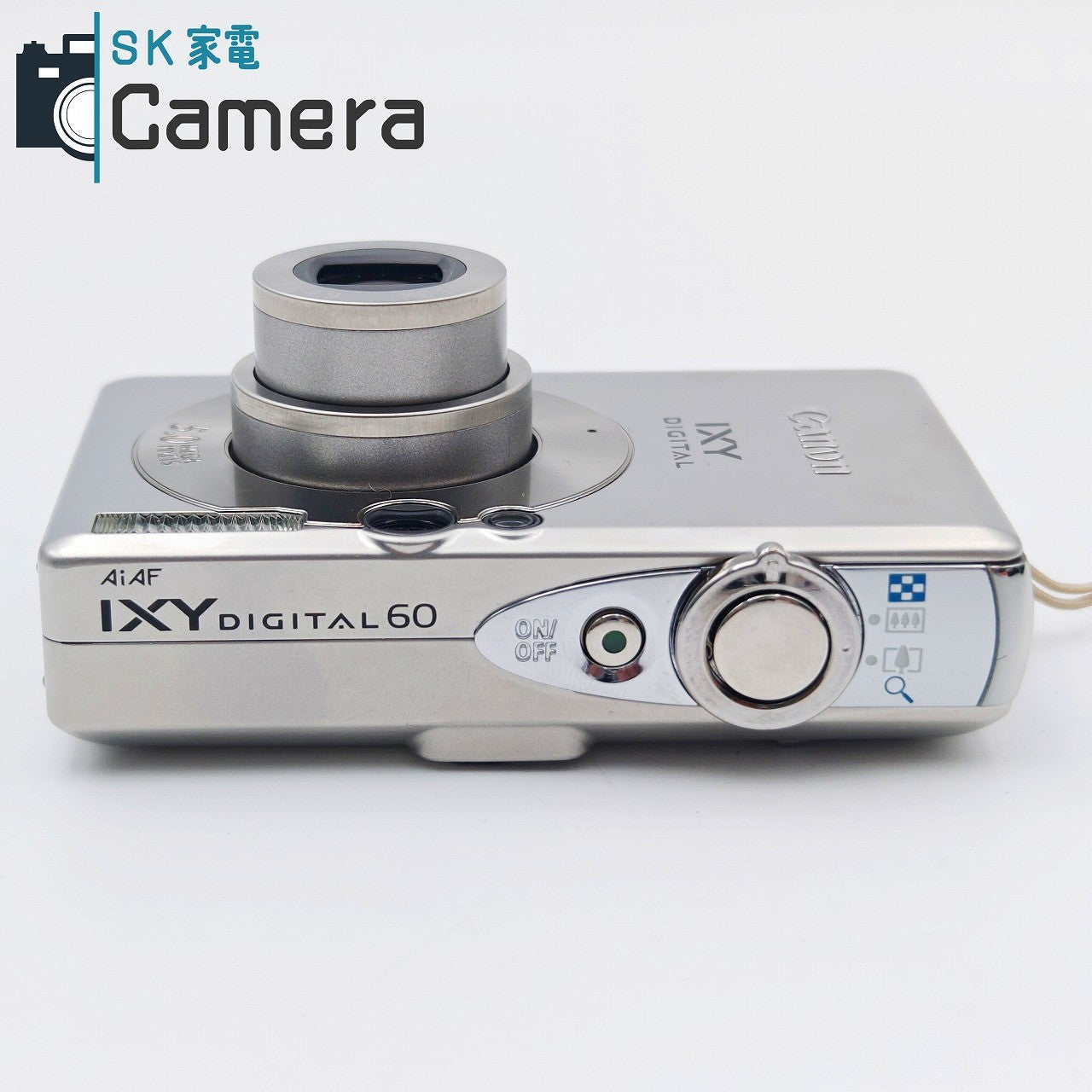 【中古】 Canon IXY DIGITAL 60 キャノン イクシー デジタル 充電器付 コンパクトデジタルカメラ DIGITAL60 PC1158