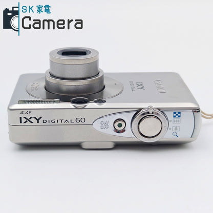 【中古】 Canon IXY DIGITAL 60 キャノン イクシー デジタル 充電器付 コンパクトデジタルカメラ DIGITAL60 PC1158