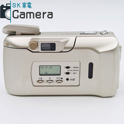 【中古】 OLYMPUS μ [mju:] - III 120 オリンパス ミュー コンパクトフィルムカメラ テスト用フィルムにて確認済 良品 μ III 120