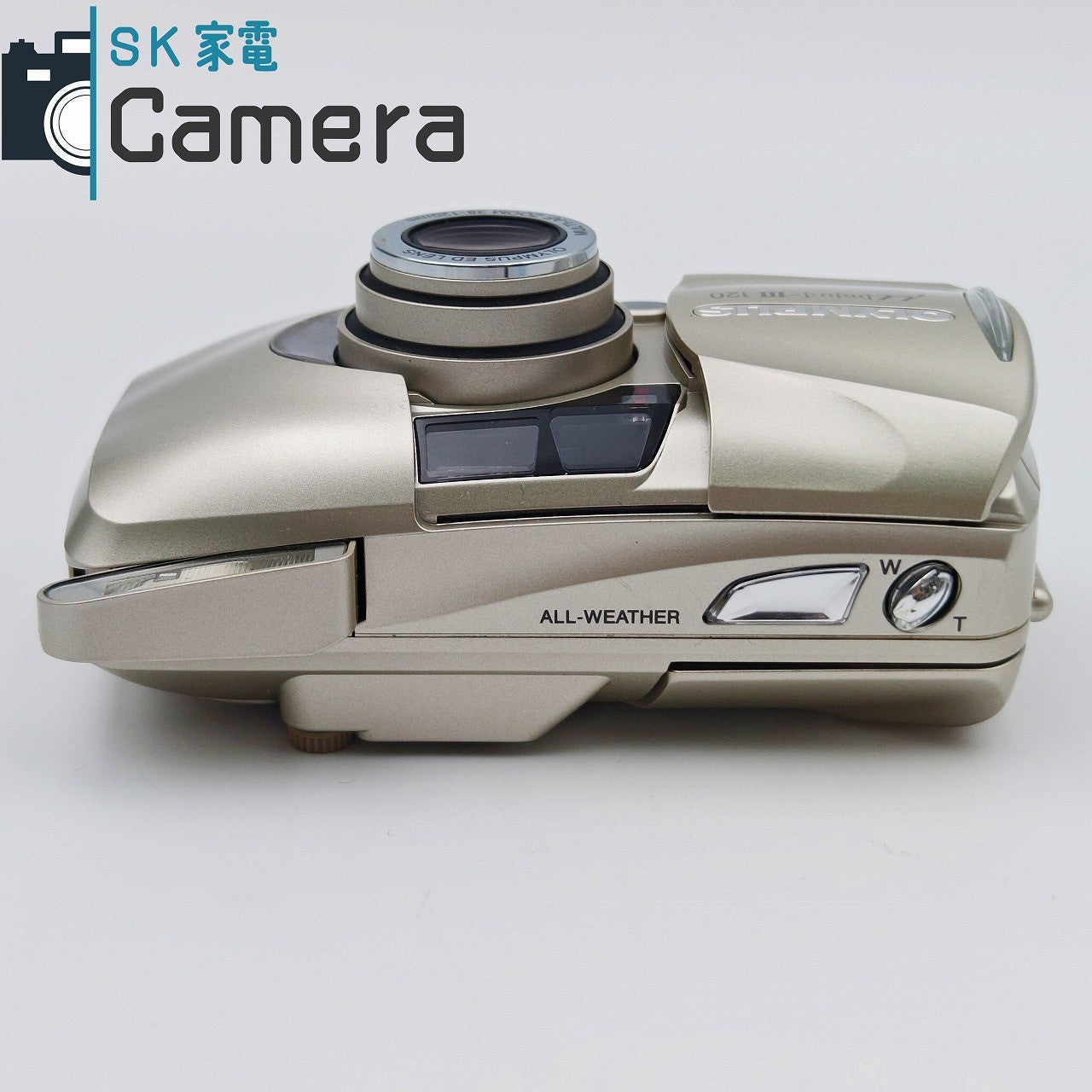 【中古】 OLYMPUS μ [mju:] - III 120 オリンパス ミュー コンパクトフィルムカメラ テスト用フィルムにて確認済 良品 μ III 120