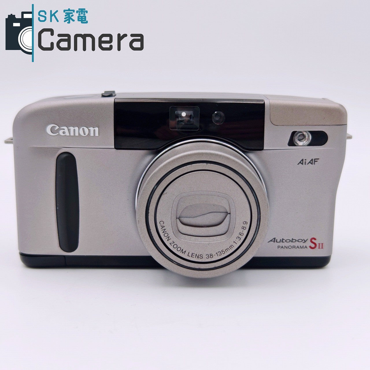 【中古】 Canon Autoboy S II PANORAMA テスト用フィルムにて確認済み キャノン オートボーイ SII コンパクトフィルムカメラ