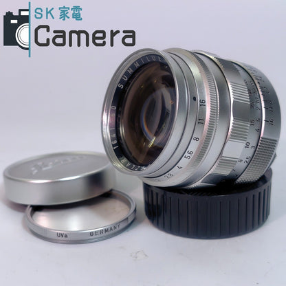 LEICA SUMMILUX 50ｍｍ F1.4 1st 逆ローレット 2025年8月清掃済 ライカ ズミルックス 164万番台