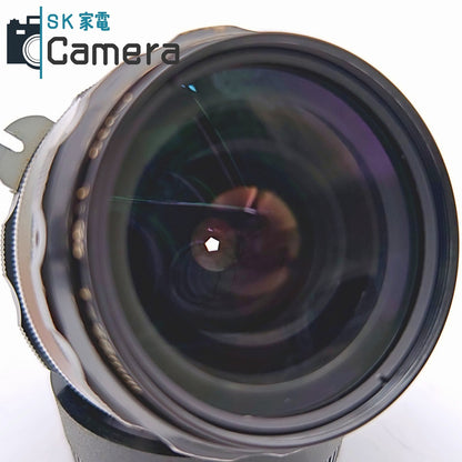 【中古】 Nikon NIKKOR-H・C Auto 28ｍｍ F3.5 非Ai HN-2 フード付 ニコン