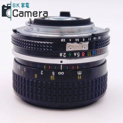 【中古】 Nikon NIKKOR 28ｍｍ F2.8 Ai ニコン 良