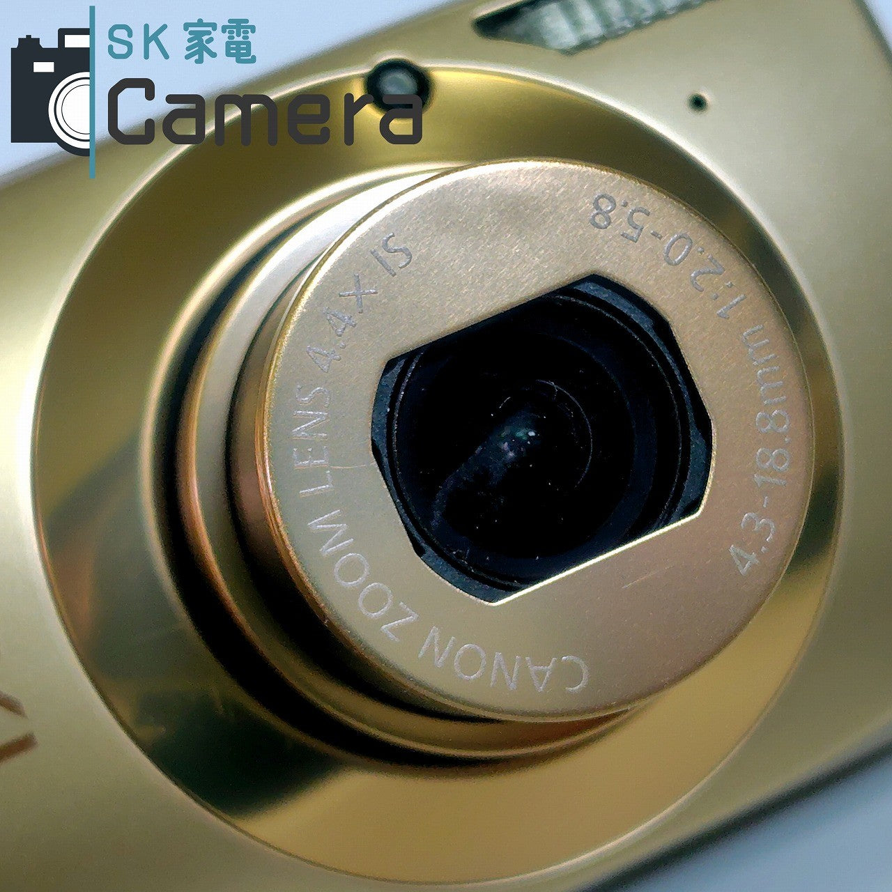 【中古】 Canon IXY 31S コンパクトデジタルカメラ PC1584 ゴールド キャノン イクシー 箱付 美品 31 S 金色